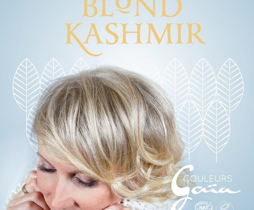 Le nuancier Couleurs Gaïa s’agrandit avec le Blond Kashmir.